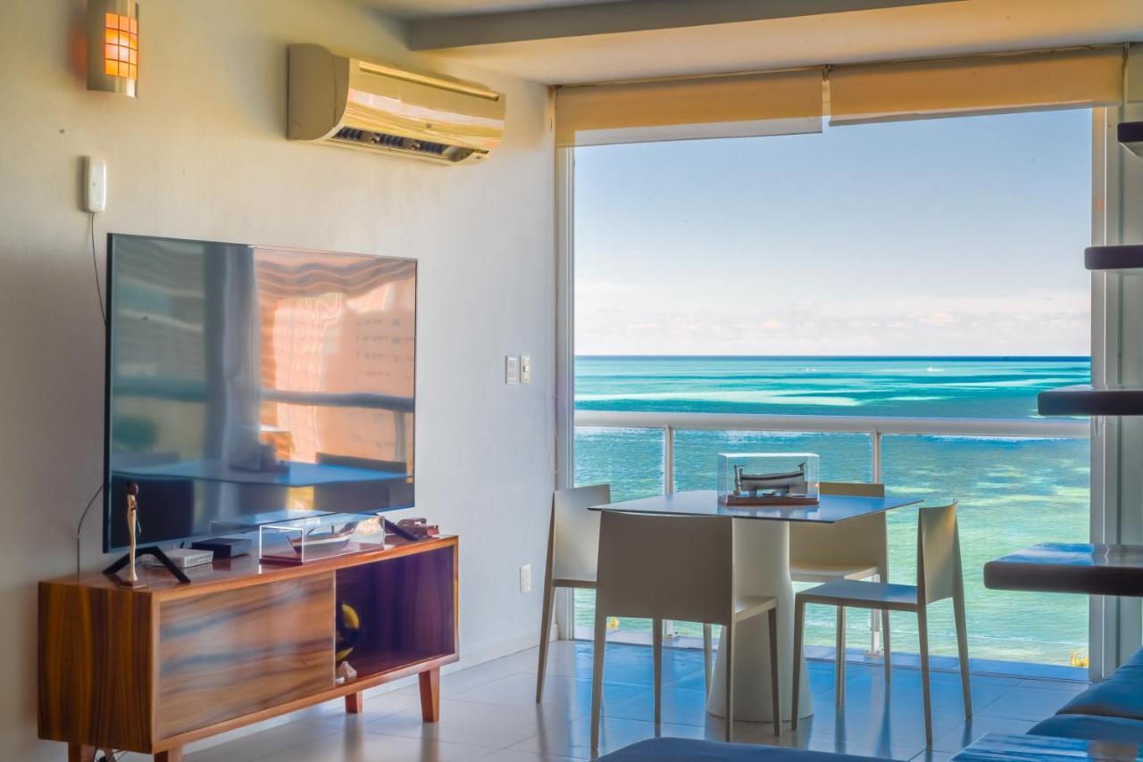 New Beachfront Luxury Apartments Cancún Buitenkant foto