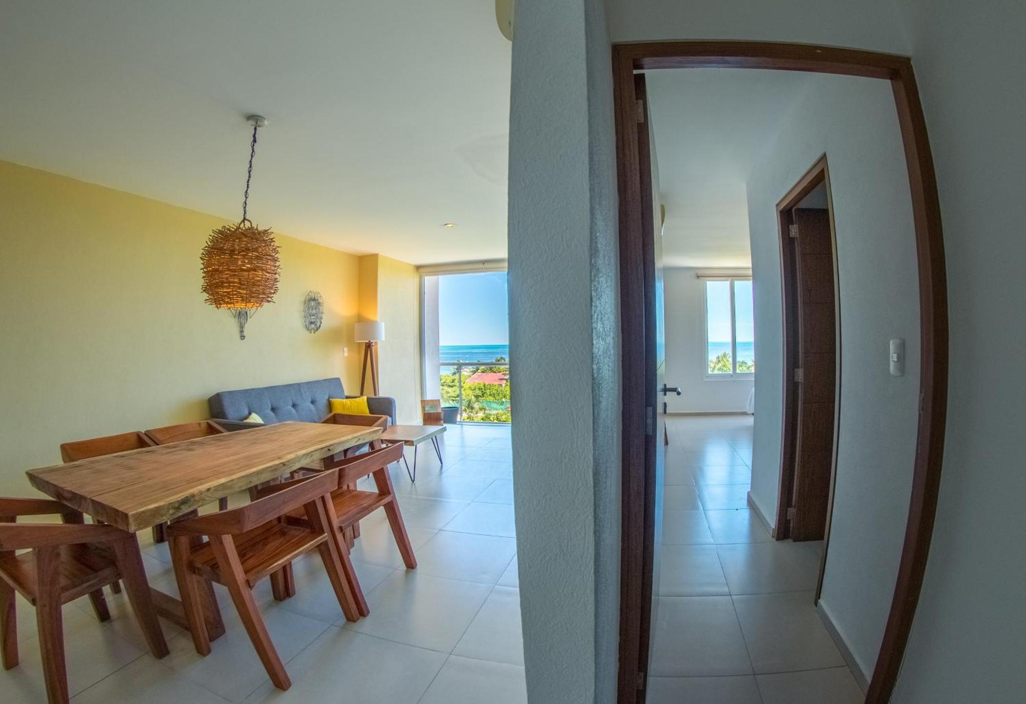 New Beachfront Luxury Apartments Cancún Buitenkant foto